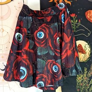Killstar eyeball skirt